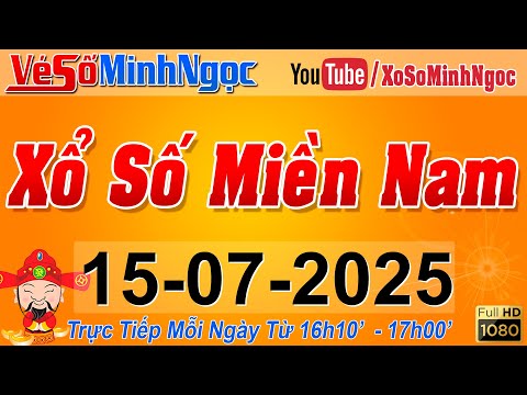XSMN Minh Ngọc - Trực tiếp Xổ Số Miền Nam - KQXS Miền Nam ngày 15/07/2025, KQXS Hôm Nay, XSTT, XSKT