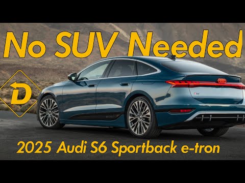 2025 Audi S6 Sportback e-tron Brings Style to Utility #automobile #ev
