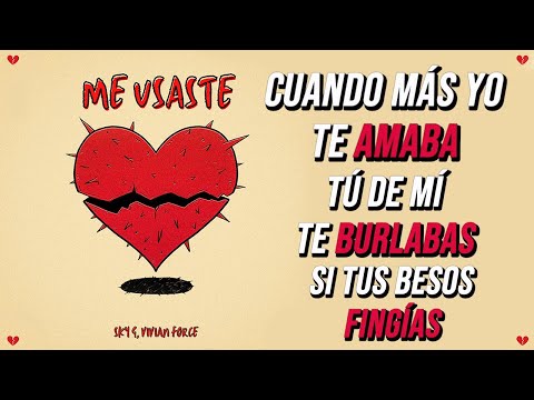 💔Me Usaste (Video/Letra/Lyrics)💔 Sky G, Vivian Force