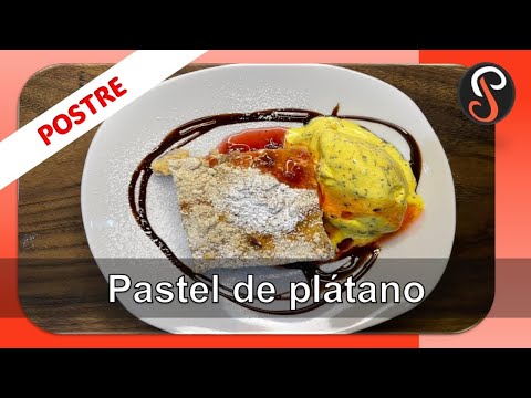 25. Pastel de plátano | Postres “Sin pimienta“