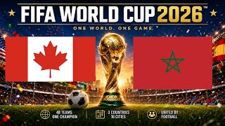 Canada VS Morocco￼ Prediction & Best Bets | FIFA World Cup 2026 Betting Picks ⚽