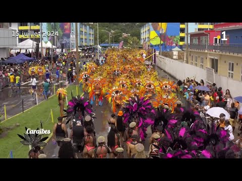 Caraïbes : carnaval à Sainte-Lucie en juillet