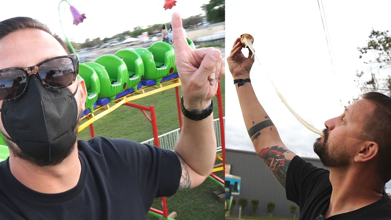 We Went To The Greatest Carnival On The Planet? 2021 Central Florida Fair, Thrill Rides & Food! The Tim Tracker