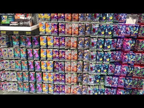 【ポケカ】ポケセンにパックが全種類売ってたのでテンションあがって爆買いする男【開封動画】