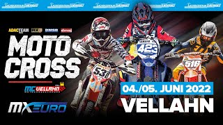 EMX Motocross Vellahn 2022 / Saturday Part 2 / 65ccm  85cm  Women