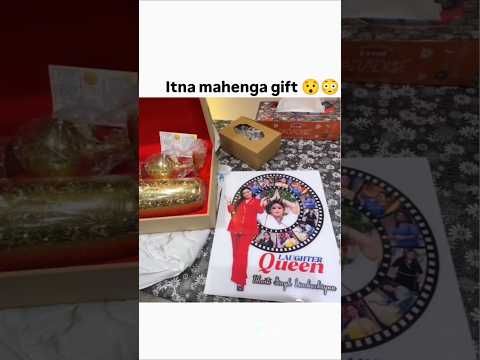BHARTI DIDI KO KITNA KHUBSURAT GIFT MILA HAI 😊😊#bhartisingh #shorts