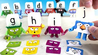 DIY Alphablocks Toys - Magnetic Figures (G,H,I,J) ||  Keiths Toy Box