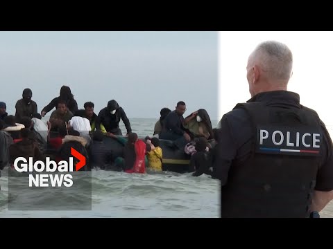 YouTube video thumbnail: UK Threatens Jail for People Smugglers who Advertise on Social Media