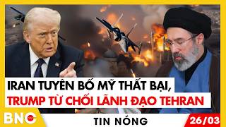 Iran khóa đảo Kharg, Mỹ tìm kế mới; Putin dựa thế Trung Đông tống tiền Trump | Tin nóng