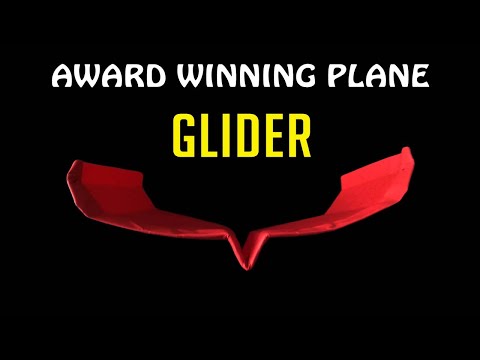 how to make best paper airplane for flight time Glider world record - Easy Tutorial