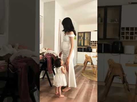 만삭촬영을 준비중인 일본아내