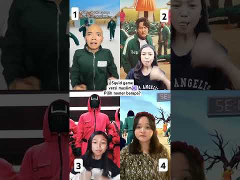 MASYAALLAH SQUID GAME VERSI MUSLIM #squidgame #games #shortvideo #shorts
