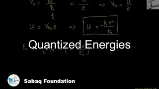 Quantized Energies