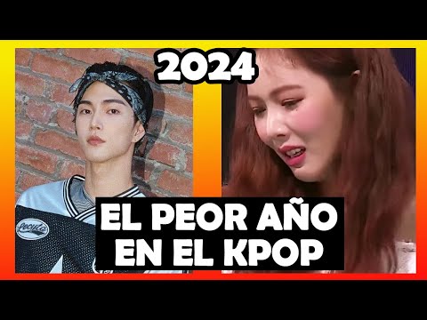 ¿EL PEOR AÑO EN EL KPOP 2024? 2024 RECUENTO DE KPOP | #ChismeKoreano