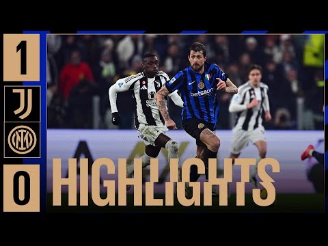 DEFEAT IN TURIN | JUVENTUS 1-0 INTER | HIGHLIGHTS | SERIE A 24/25 ⚫🔵🇬🇧