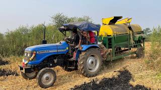 Amezing Surjeet Thresher Machine 4 Fan 775 RPM in a Short Time Tha Rice Cutting | Sonalika Di-42 Rx