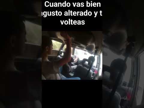 Cuando vas bn agusto y te volteas #choque #mexico #humor #corridostumbados