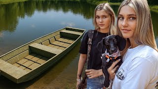 We Found a Secret Pond… Then Fished It from a 100-Year-Old Boat