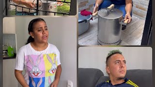 Le presté mi barril a mi vecino y miren como me lo devolvió 