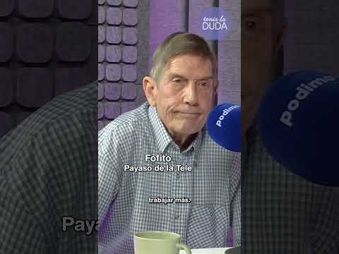 La PROFESIONALIDAD de los PAYASOS de la TELE contada por FOFITO | #shorts