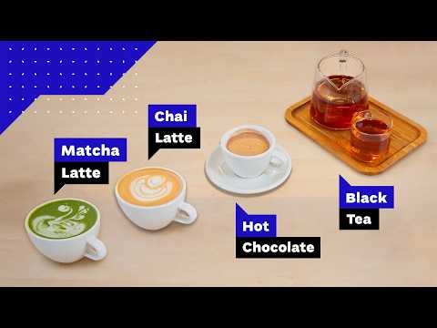All Popular Non-Coffee Drinks Explained: Matcha Latte vs Chai Latte vs Iced Tea & more!