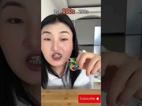 Kẹo Mút Chiên 1 Giây - 200 Giây #viralvideo #food #mukbang
