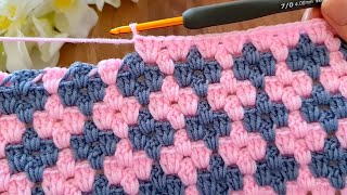 Super easy Crochet Pattern for beginners!  ️👍 Crochet Sewing for Baby Blanket, Bag and Scarf