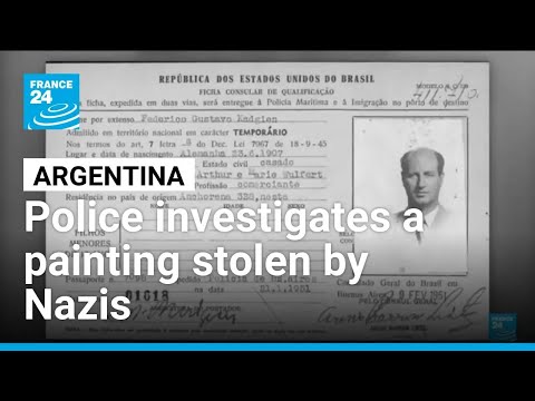 YouTube video thumbnail: The Argentine Hunt for a Painting Stolen by the Nazis 80 Years ago