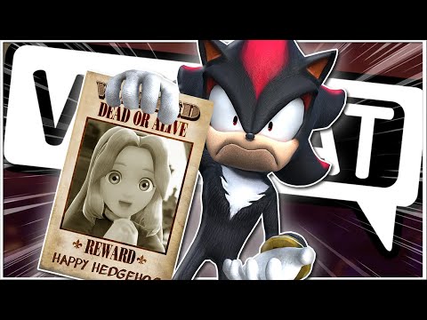 SHADOW THE HEDGEHOG SEARCHES FOR MARIA IN VRCHAT - VRChat (Funny Moments