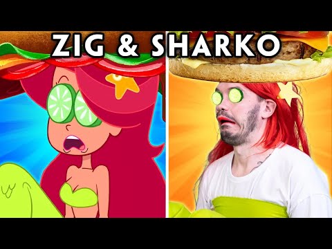 Mermaid Marina Was Captured By Pirate | Zig & Sharko Parody Compilation | Woa Parody