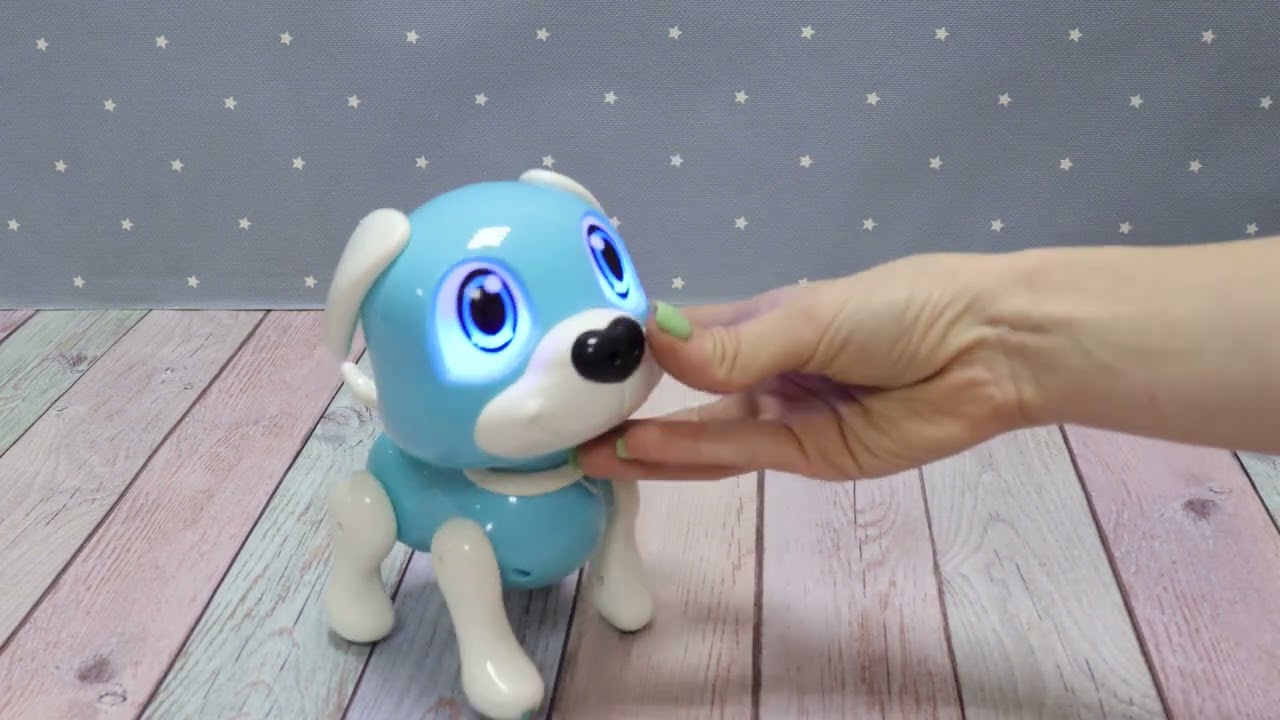 Игрушка Пудель интерактивный щенок - видео
