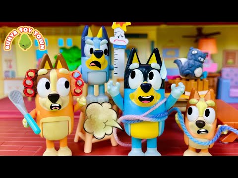 BLUEY Family Meeting - Learn How To Tell The Truth | Lessons For Kids | Pretend Play with Bluey Toys