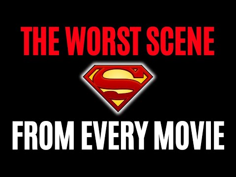 WORST SCENE in Every Superman Movie