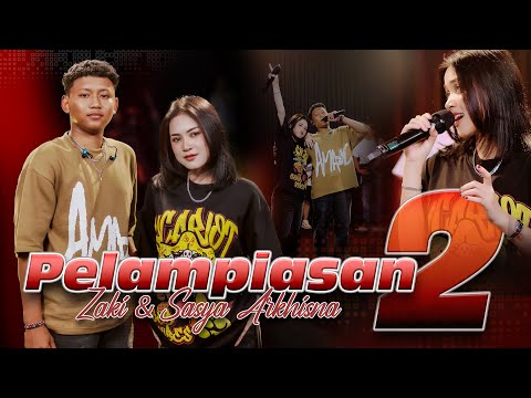 Sasya Arkhisna Ft Zaki - Pelampiasan 2 ( Official Live Music ) - Sa Music Rangkulen Aku Kekepen Aku