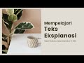 Kuis Teks Eksplanasi
