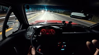 Saímos a noite pra acelerar a Parati Turbo!