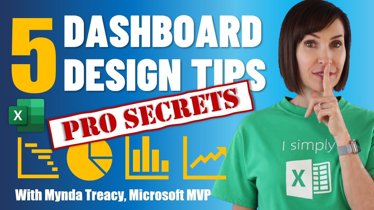 5 Dashboard Design Tips - COMMON MISTAKES to avoid! - My Online Training Hub