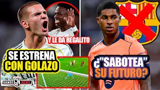 Mastantuono se estrena con golazo y dan regalo a Vini😱|¿Rashford sabotea su futuro?|Lamine ya habló