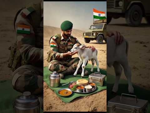 छोटी गाय और जवान 🇮🇳        #shortsvideo