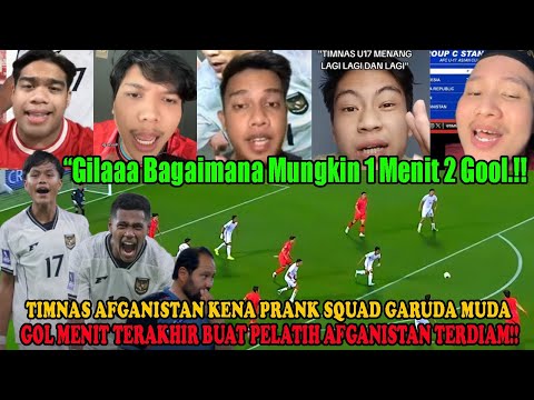 FANTASTIS !! 1 MENIT 2 GOL DI MENIT TERAKHIR BUAT TIMNAS AFGANISTAN TERDIAM TAK PERCAYA