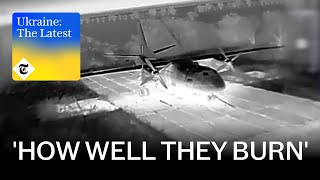 Ukraine ravage Russian aircraft and radar stations in occupied Crimea | Ukraine: The Latest