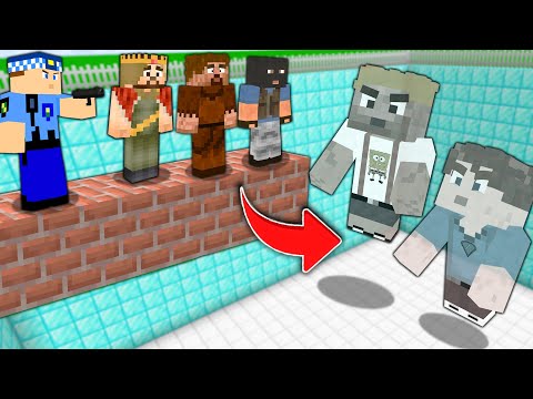 HAYALET EFEKAN VE ALPEREN ÇUKURUNA DÜŞERSEN ÖLÜRSÜN! 😱 - Minecraft ZENGİN FAKİR HAYATI