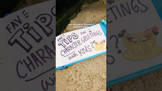 Fav Tips for Character Greetings with Kids? #DisneyParks