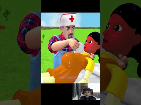 Scary Teacher 3D - Challenge Rescue Squid Game Pregnant Drunk Stomach Pain Nick Winner #shortsvideo