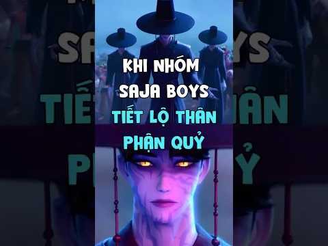 Khi các anh chàng Saja để lộ hình dạng quỷ | DemonHunter #anime #sajaboys #kpopdemonhunters