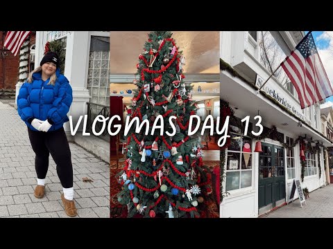 THIS CHRISTMAS TOWN LOOKS LIKE A HALLMARK MOVIE! | VLOGMAS DAY 13