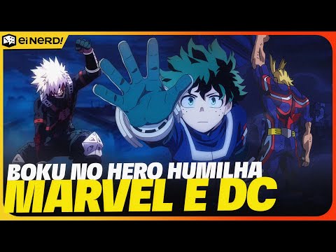 BOKU NO HERO REPRESENTA O VERDADEIRO HEROÍSMO