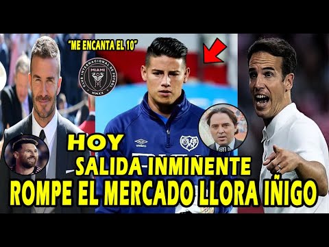 BATACAZO BECKHAM AVISA A JAMES RODRIGUEZ FICHAJE MESSI EL SI SALIDA RAYO VALLECANO