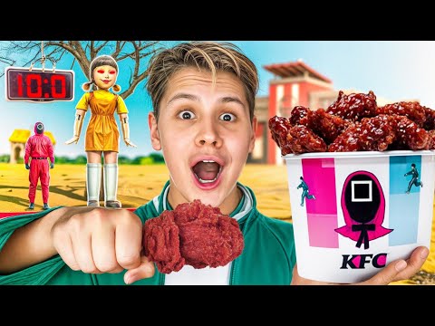 Das NEUE KFC SQUID GAME MENÜ enttäuscht BRUTAL!😢