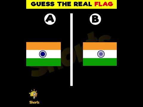 Guess Challenge : Guess The Real Flag ! | Guess Puzzle | #shorts